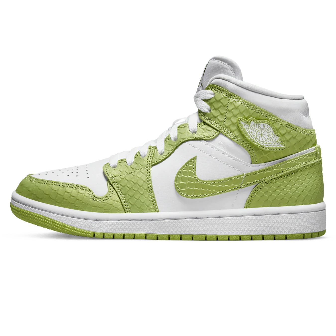 Air Jordan 1 Mid 'Green Python'
